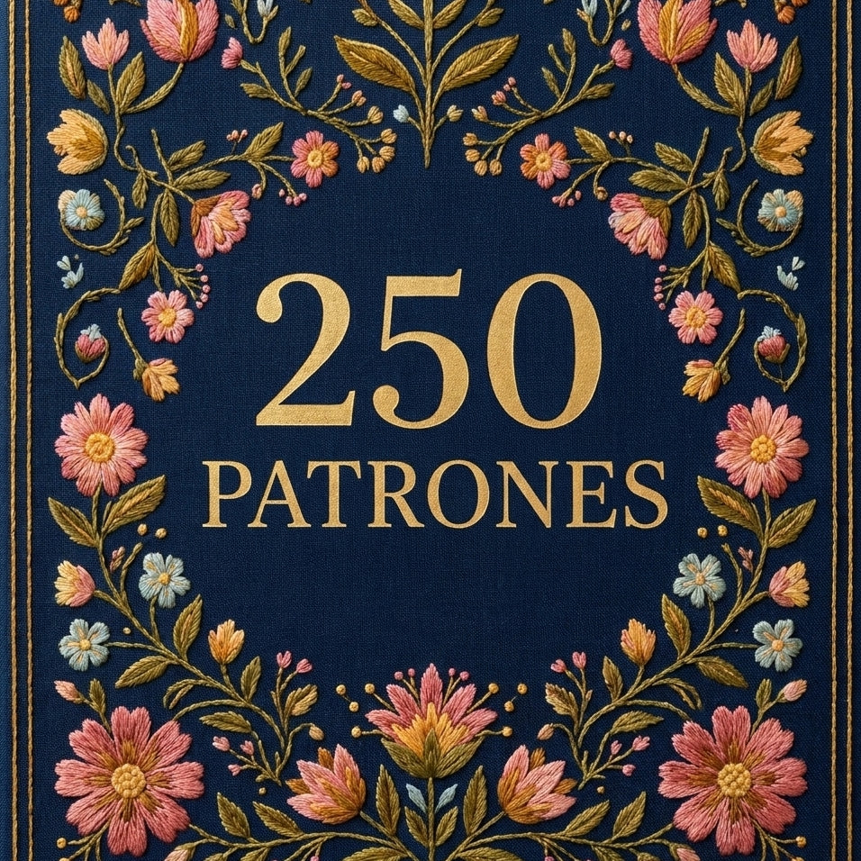 La Biblioteca del Bordado: +250 Patrones para Bordar + 7 Bonus GRATIS