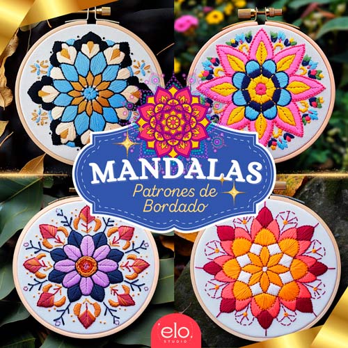 Bordá Mandalas - 25 Patrones EXTRA
